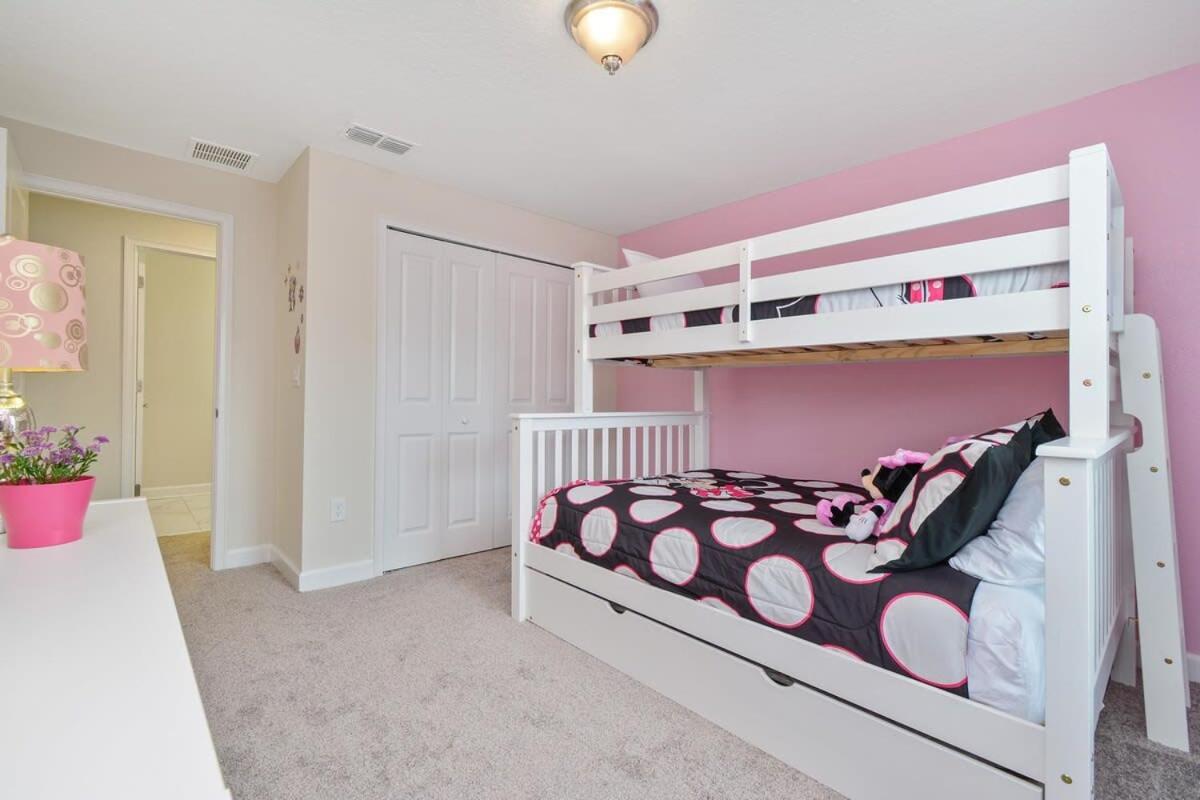 Four Bedrooms Close To Disney W Pool 4898 Kissimmee Bagian luar foto
