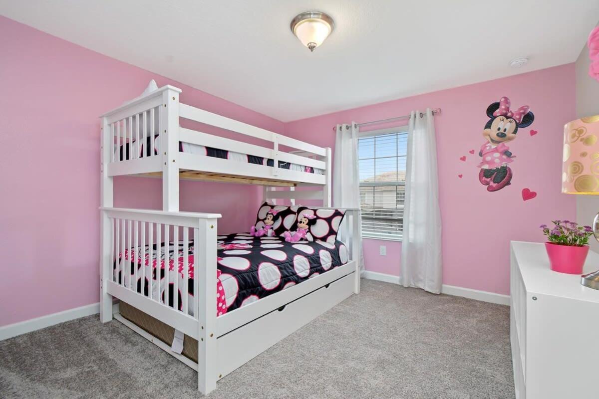 Four Bedrooms Close To Disney W Pool 4898 Kissimmee Bagian luar foto