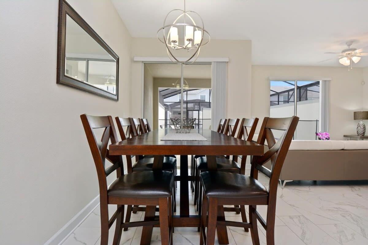 Four Bedrooms Close To Disney W Pool 4898 Kissimmee Bagian luar foto